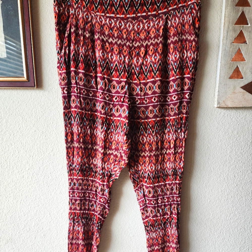 Bohemian Print Comfort Pants